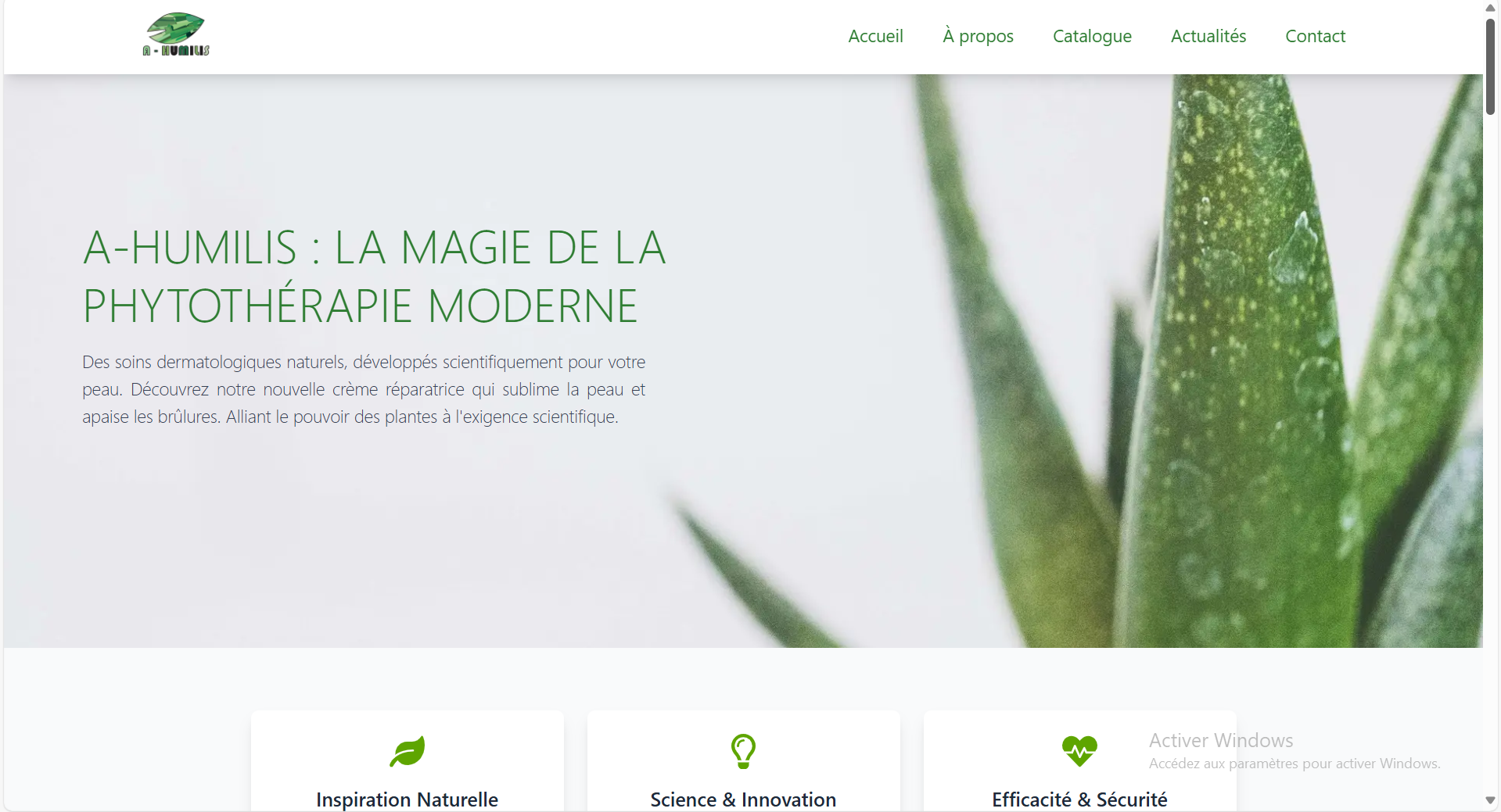 A-Humilis website