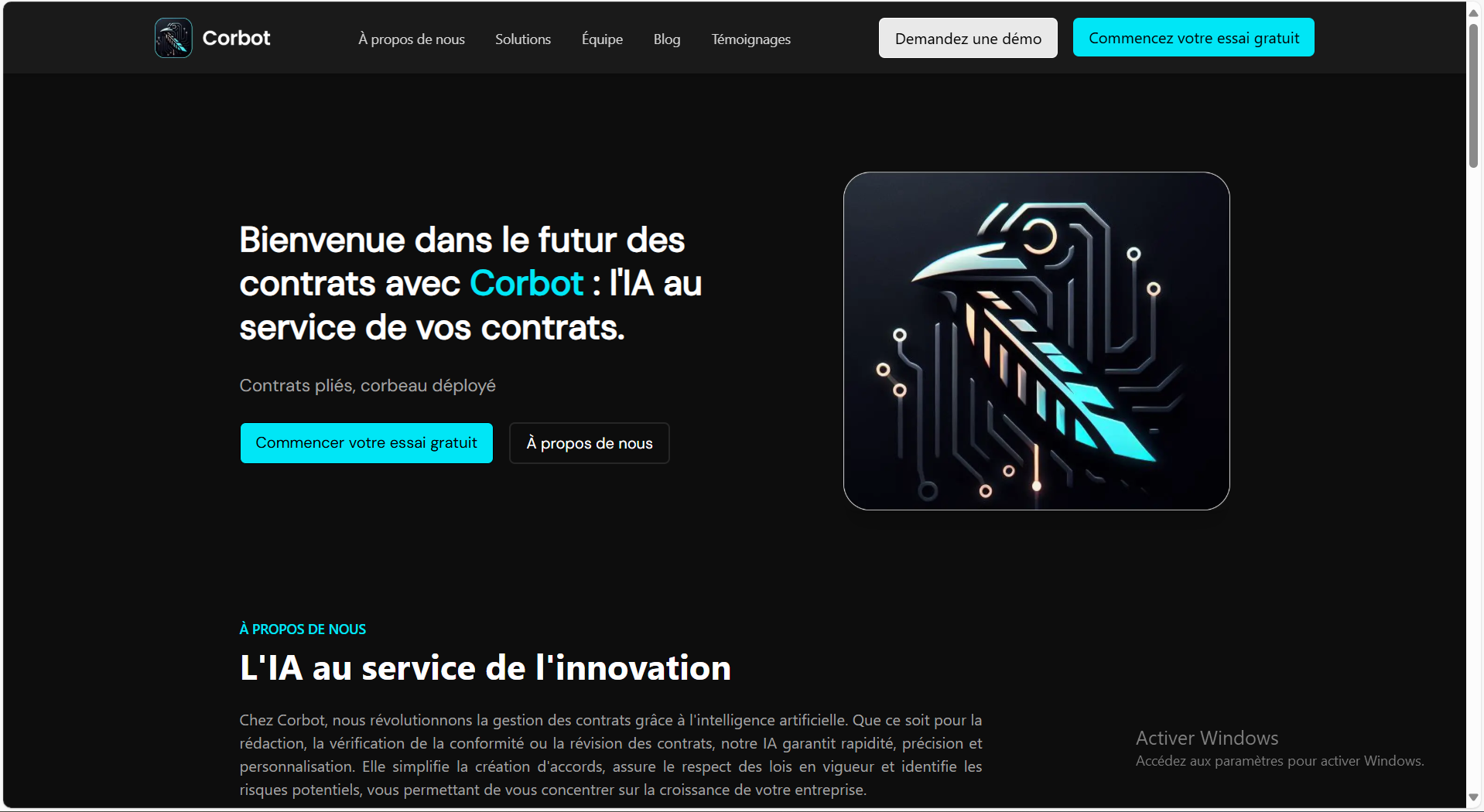 Corbot Website